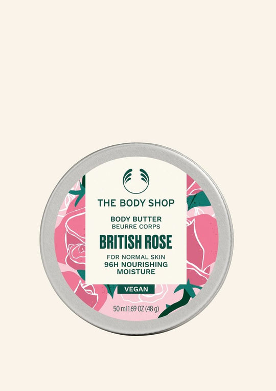 The Body Shop British Rose Body Butter 50ML, 50ml Buy at Indicrest