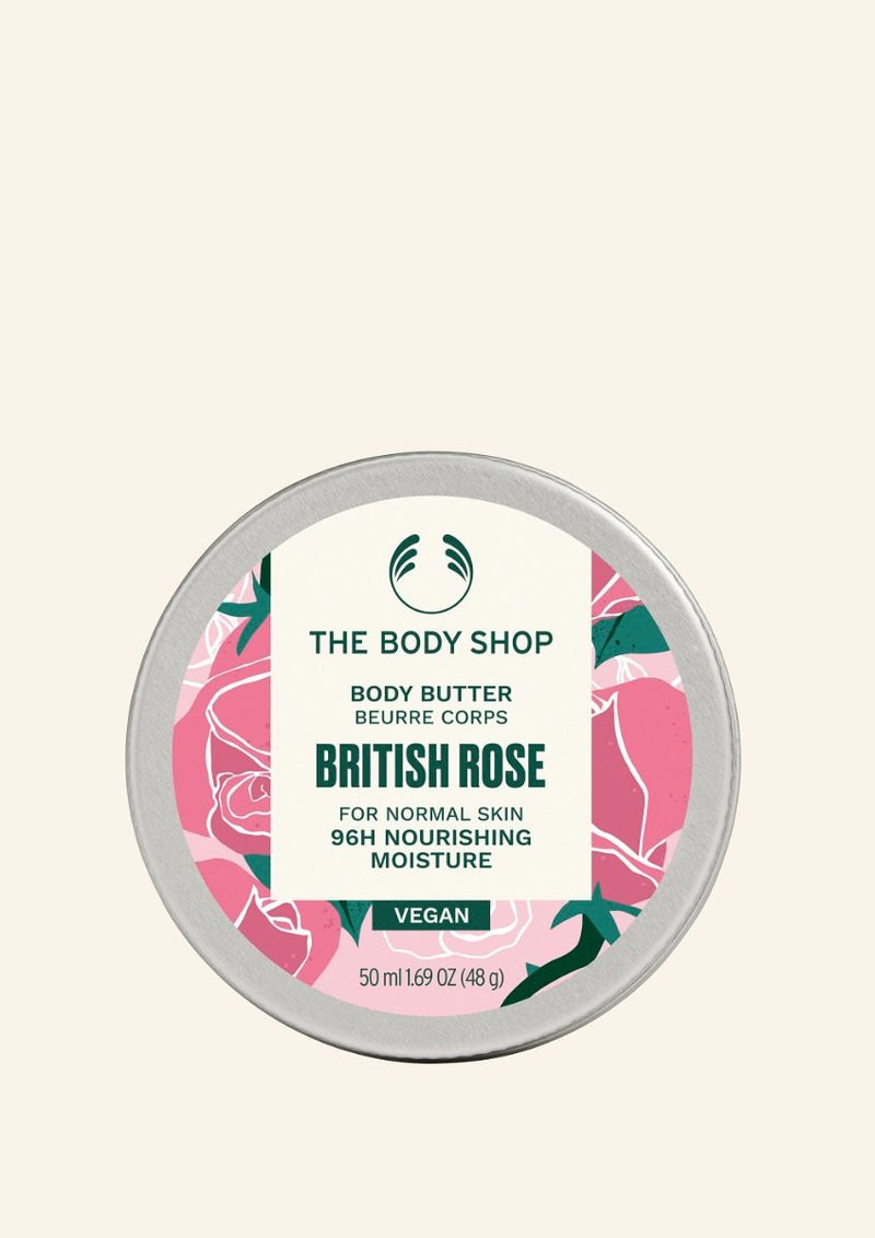 The Body Shop British Rose Body Butter 50ML, 50ml Buy at Indicrest