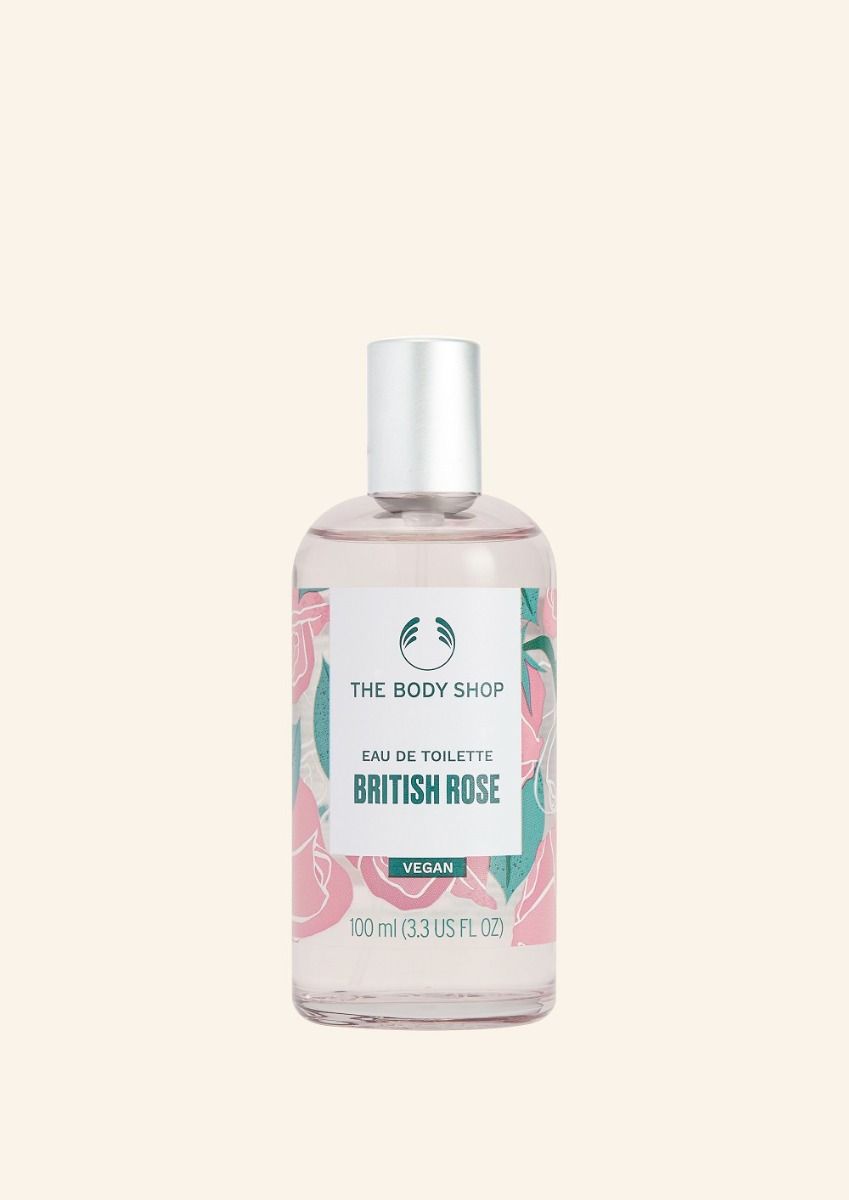 The Body Shop British Rose Eau De Toilette, 100ml