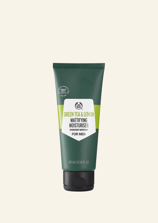 The Body Shop Green Tea And Lemon Mattifying Moisturiser For Men, 100ml Buy at Indicrest