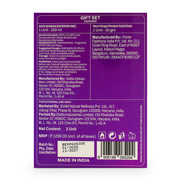 BELLAVITA Date Gift Set - Image 9 - Indicrest