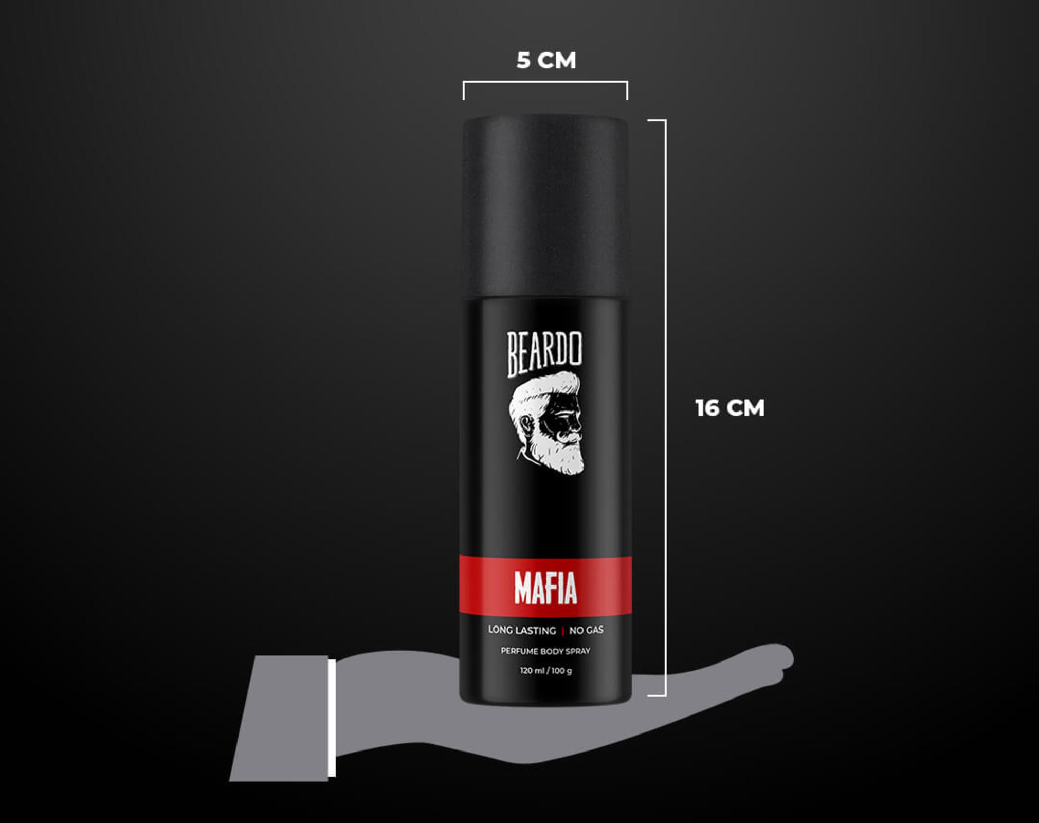 Beardo Mafia Perfume Body Spray 120ml, Pack of 2 - Image 10 - Buy from Indicrest