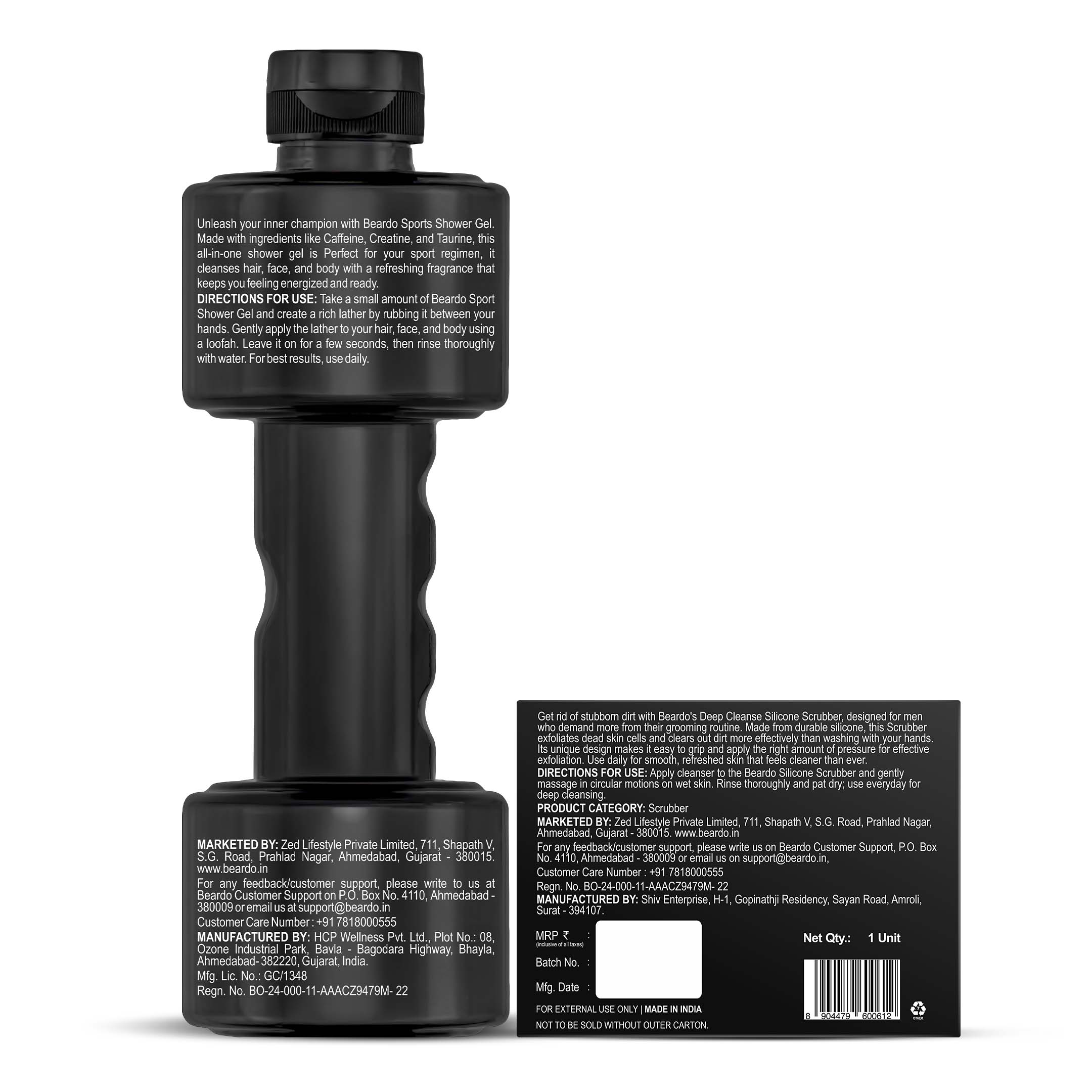 Beardo Sport Post-Workout Recharge Kit - Image 9 - Buy from Indicrest