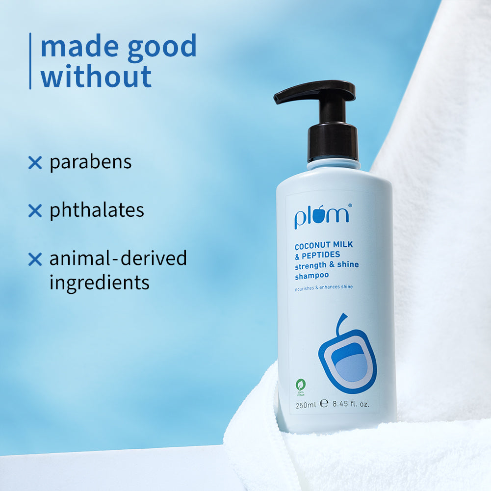 Coconut & Peptides Soft Hair Duo| Shampoo, Conditioner