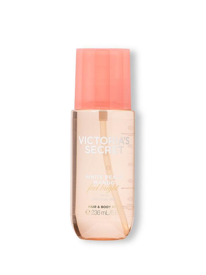 Victoria's Secret White Peach Mango Natural Beauty Body Mist, 236 ml/8 fl oz.