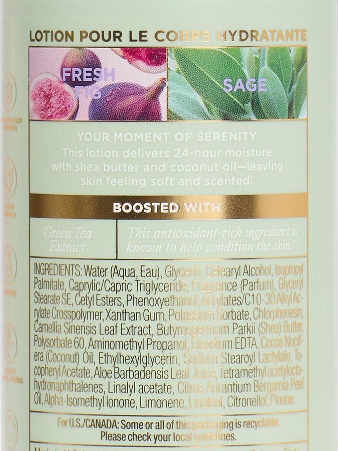 Victoria's Secret Fresh Fig Sage Natural Beauty Body Lotion, 296 ml/10 fl oz