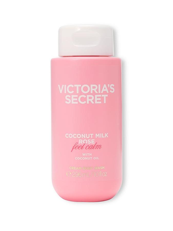 Victoria's Secret Coconut Milk Rose Natural Beauty Cleanser Body Cream, 296 ml/10 fl oz