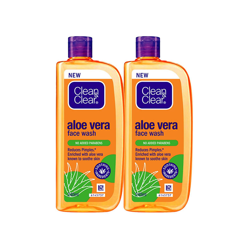 Clean & Clear Aloe Vera Face Wash (Buy 1 Get 1 Free), 2 pieces Buy at Indicrest Image 9