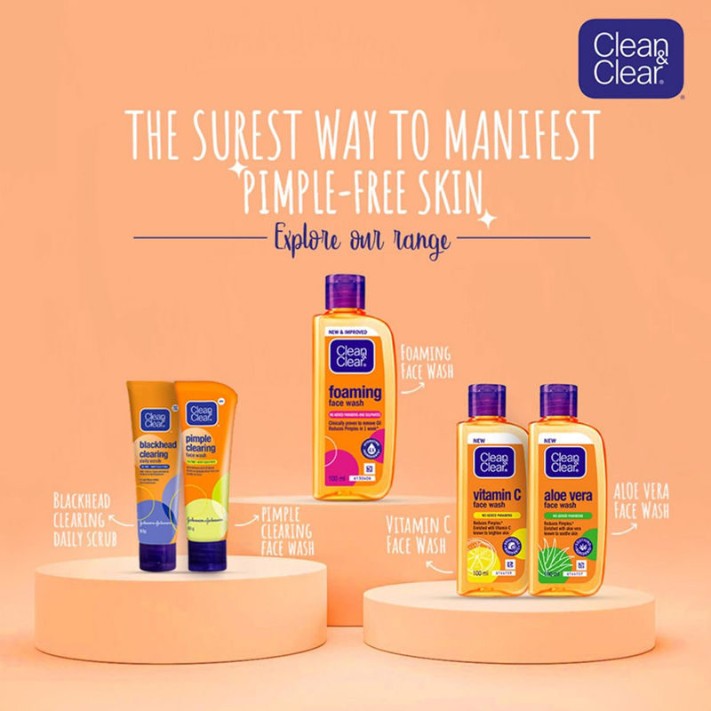 Clean & Clear Aloe Vera Face Wash (Buy 1 Get 1 Free), 2 pieces Buy at Indicrest Image 8