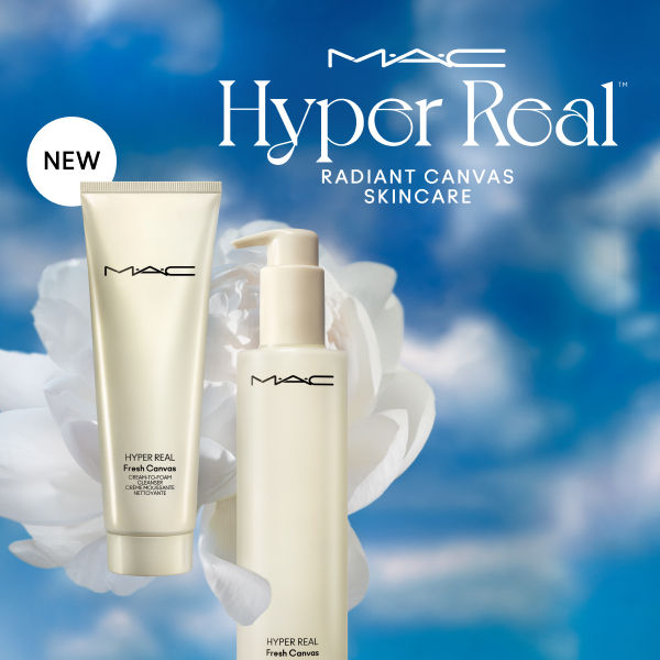 M.A.C Hyper Real Fresh Canvas Cream-To-Foam Mini Cleanser With Cationic Hyaluronic Acid & Glycerin, 30ml