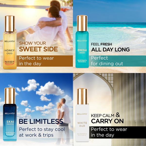Luxury Unisex Perfume Gift Set - 4 x 20ml - Image 3 - Indicrest