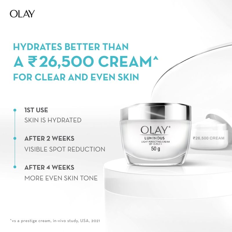 Olay Niacimide Cream For Clear And Even Skin, Fights Dark Spots-Dullness To Reveal Healthy Glow, 50g Buy at Indicrest Image 6