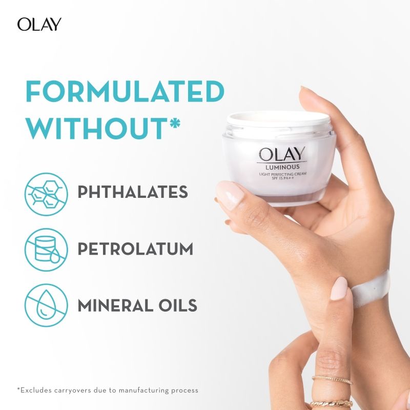 Olay Niacimide Cream For Clear And Even Skin, Fights Dark Spots-Dullness To Reveal Healthy Glow, 50g Buy at Indicrest Image 7
