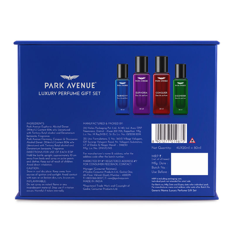Park Avenue Luxury Men Perfume Gift Set for Men, 80ml Buy at Indicrest Image 8