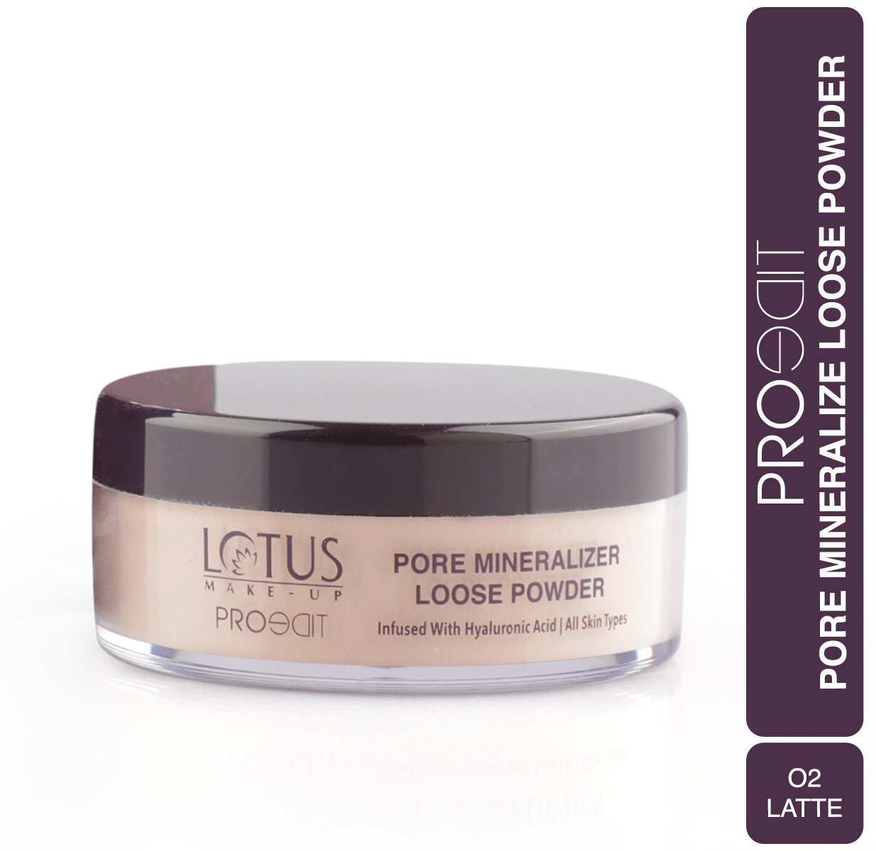 Lotus Herbals Proedit Pore Mineralizer Loose Powder, 01 VANILLA, 18g
