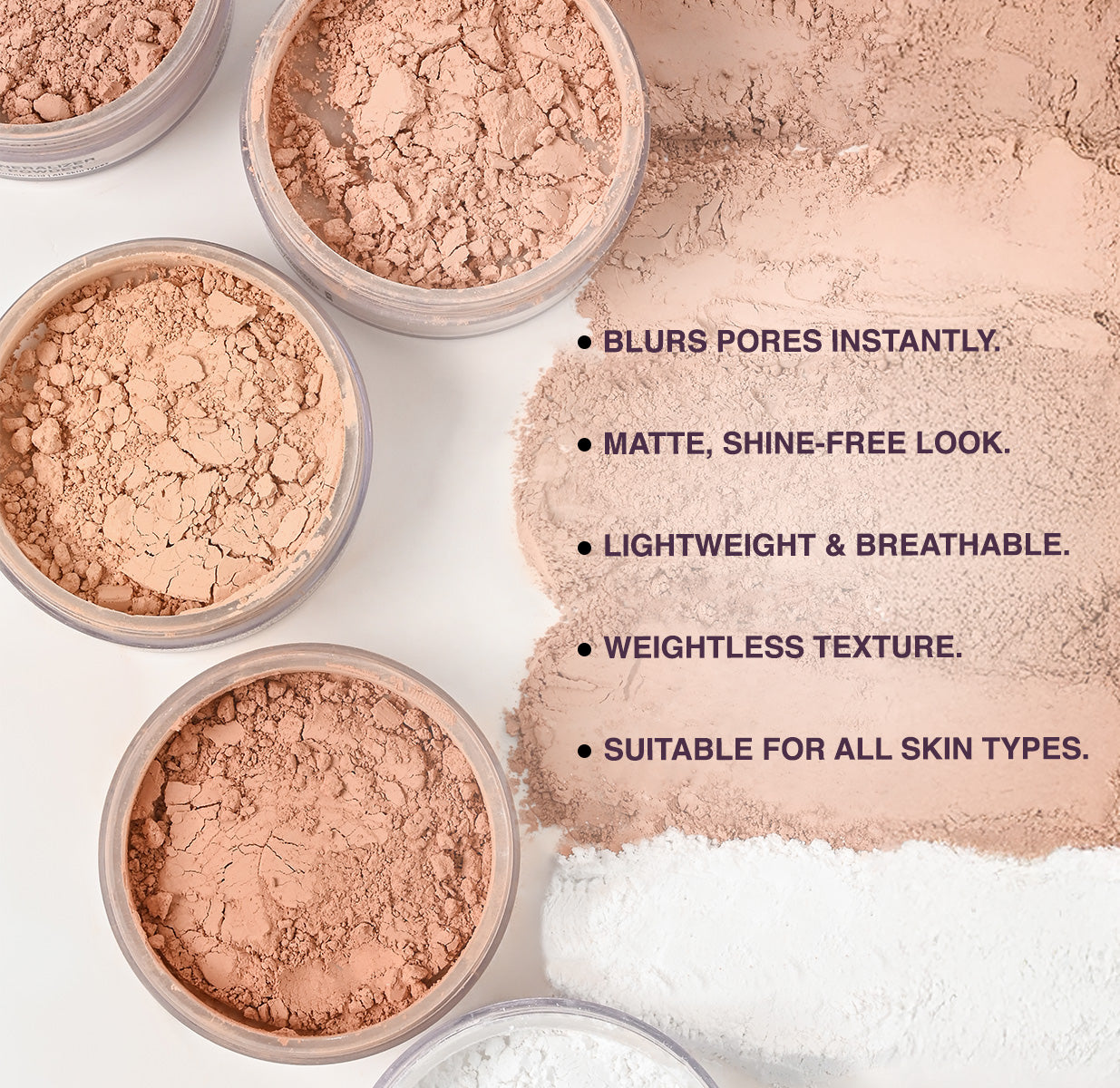 Lotus Herbals Proedit Pore Mineralizer Loose Powder, 03 ALMOND, 18g