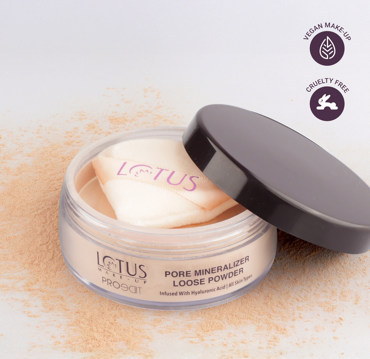 Lotus Herbals Proedit Pore Mineralizer Loose Powder, 05 SUGAR