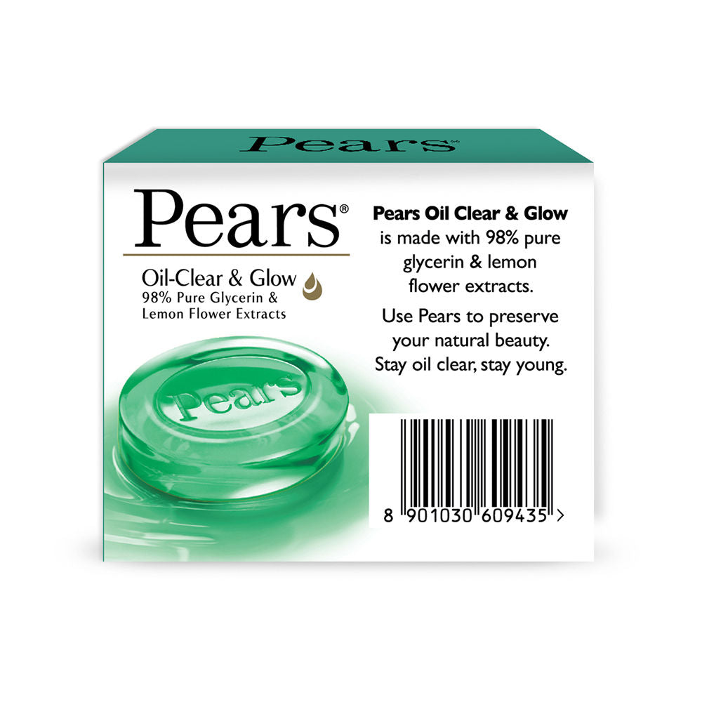 Pears Oil Clear & Glow Bathing Bar, 75g Buy at Indicrest Image 4