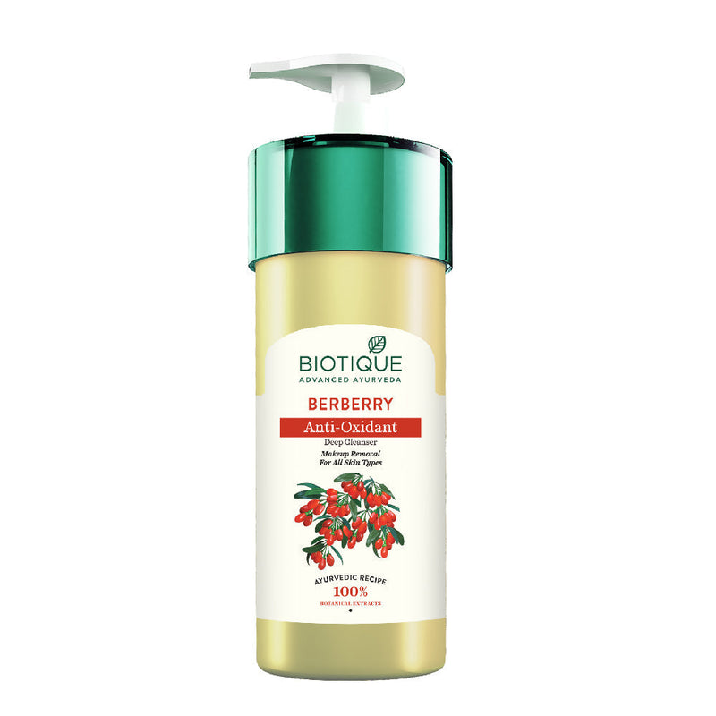 Biotique Berberry Milk Deep Cleanse Hydrating Make up Remover, 800ml - Buy from Indicrest