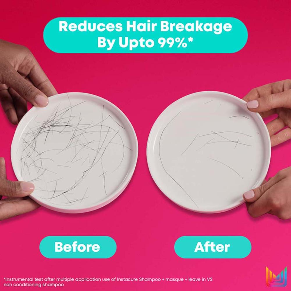 Matrix InstaCure Liquid Protein Shampoo for Damaged Hair, Reduce Split Ends, Breakage, Paraben Free, 350ml Buy at Indicrest Image 5