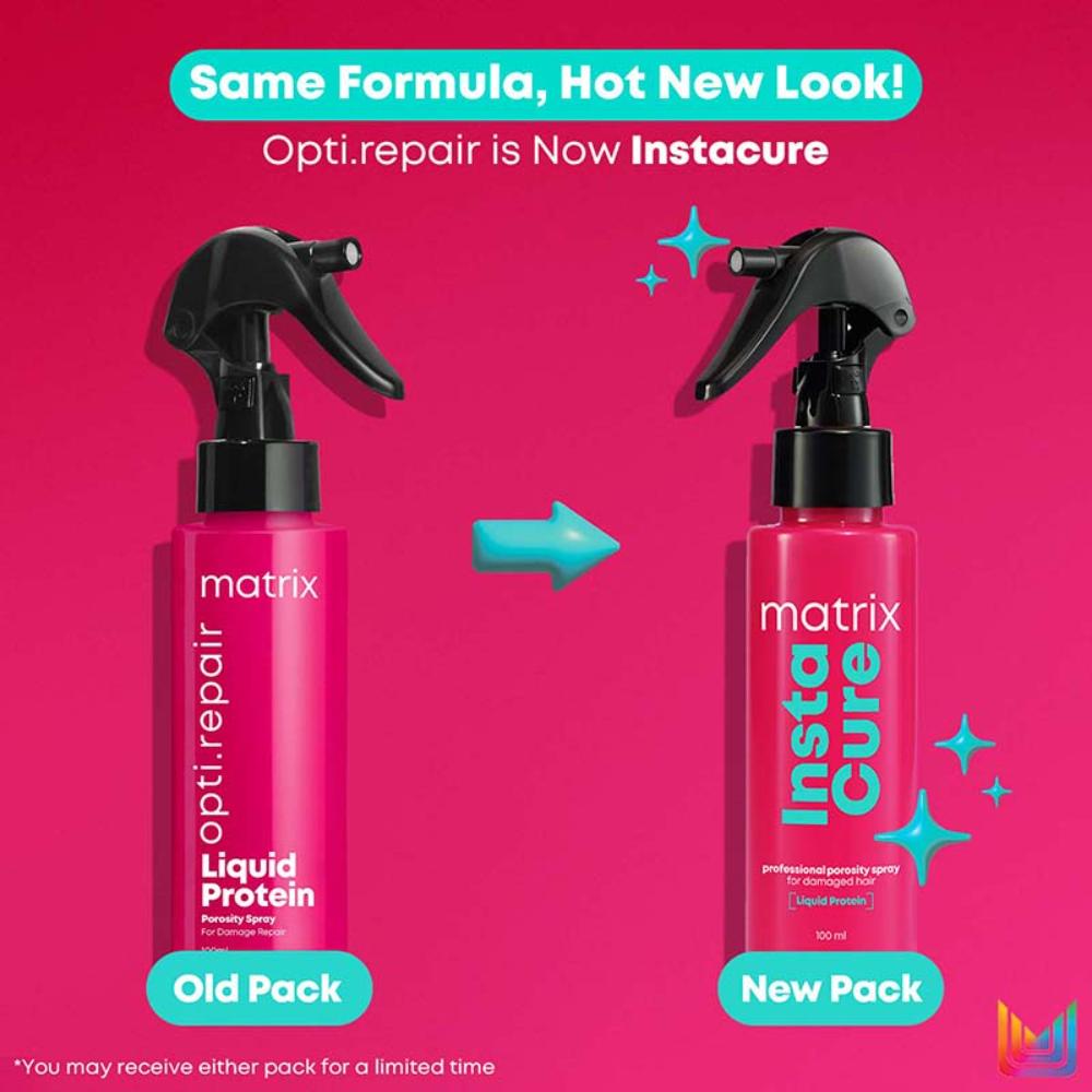 Matrix InstaCure Porosity Spray for Damaged Hair, Reduced Split Ends & Breakage, For All Hair Type, 100ml Buy at Indicrest Image 2