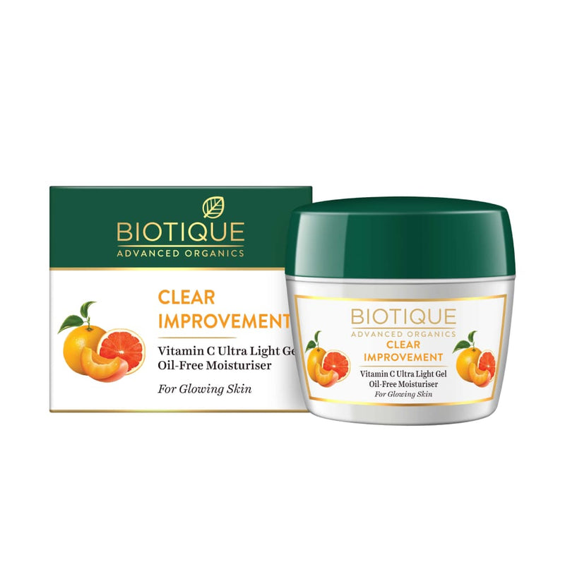 Biotique Clear Improvement Vitamin C Ultralight Oil Free Moisturizer, 175g - Buy from Indicrest