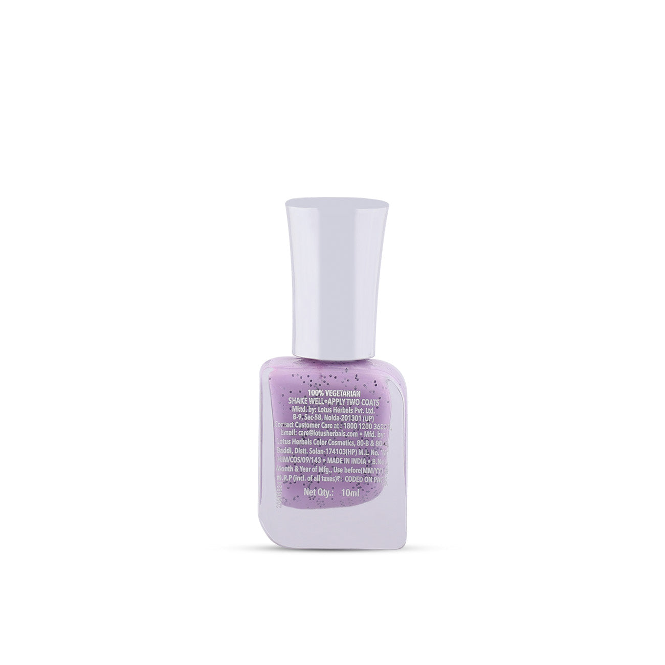 Lotus Herbals Make-Up Ecostay Cookie Crumble Nail Enamel | Chip Resistent , Crumble Cookie E125, 10ml
