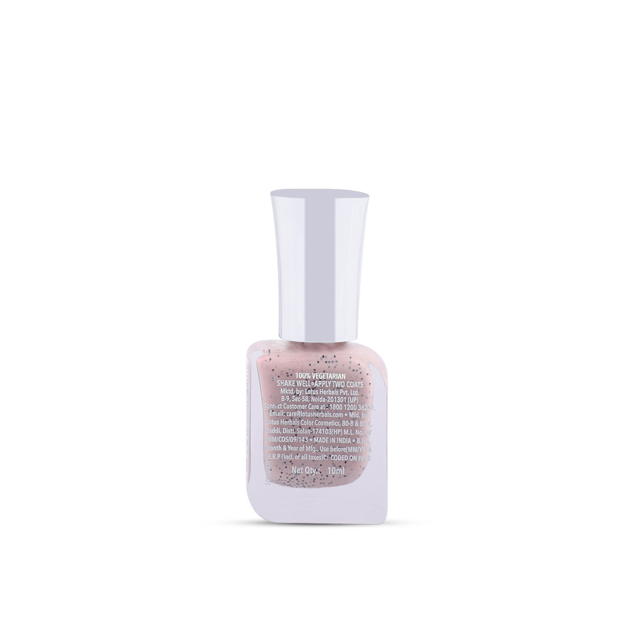 Lotus Herbals Make-Up Ecostay Cookie Crumble Nail Enamel | Chip Resistent , Sugar Miners E121