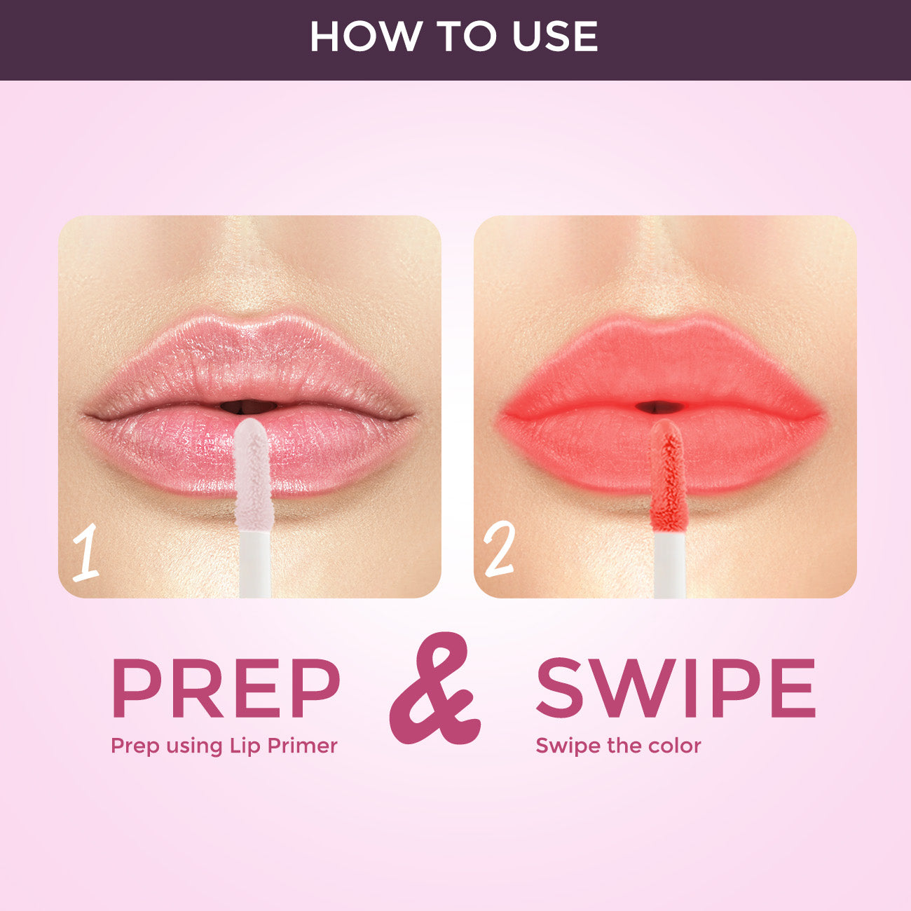 Lotus Herbals Proedit Prep And Swipe Lip Color, Pink Velvet PL08, 4.2g