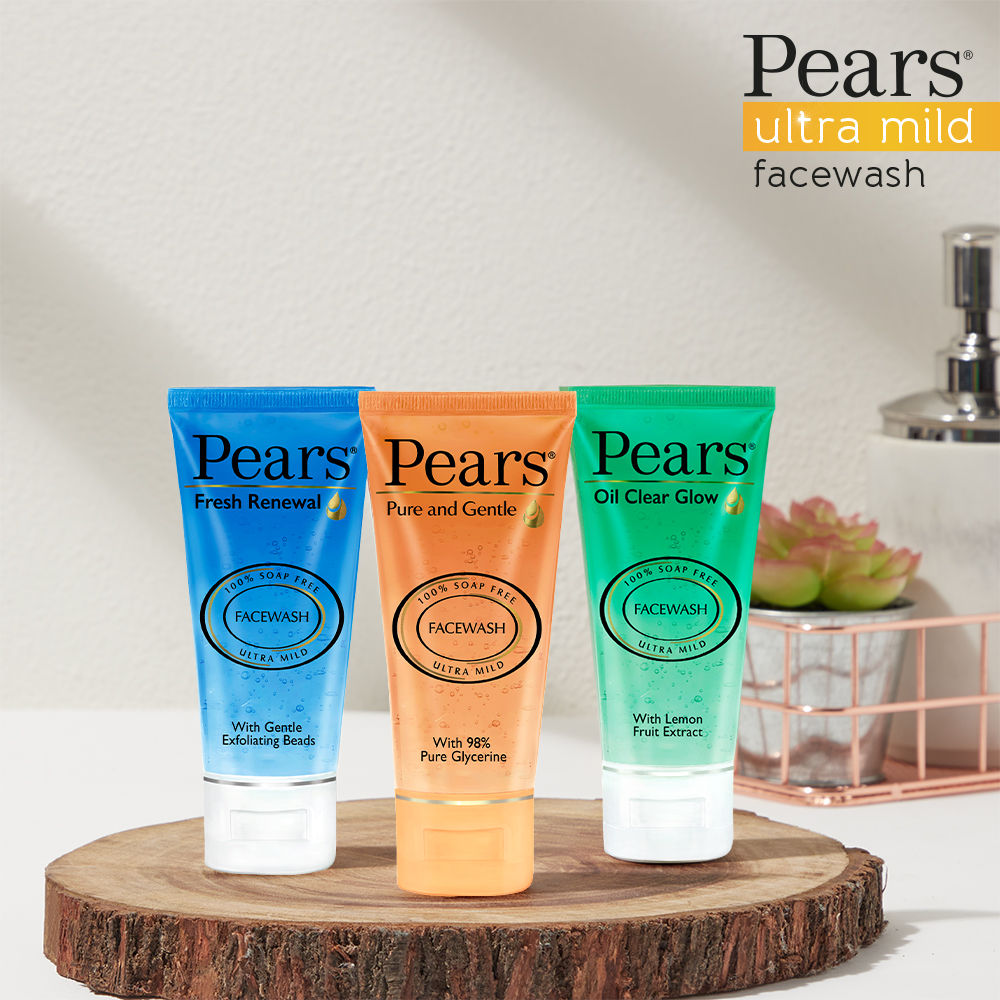 Pears Pure and Gentle Daily Cleansing Facewash Ultra Mild Cleanser with Glycerine, 150g Buy at Indicrest Image 7