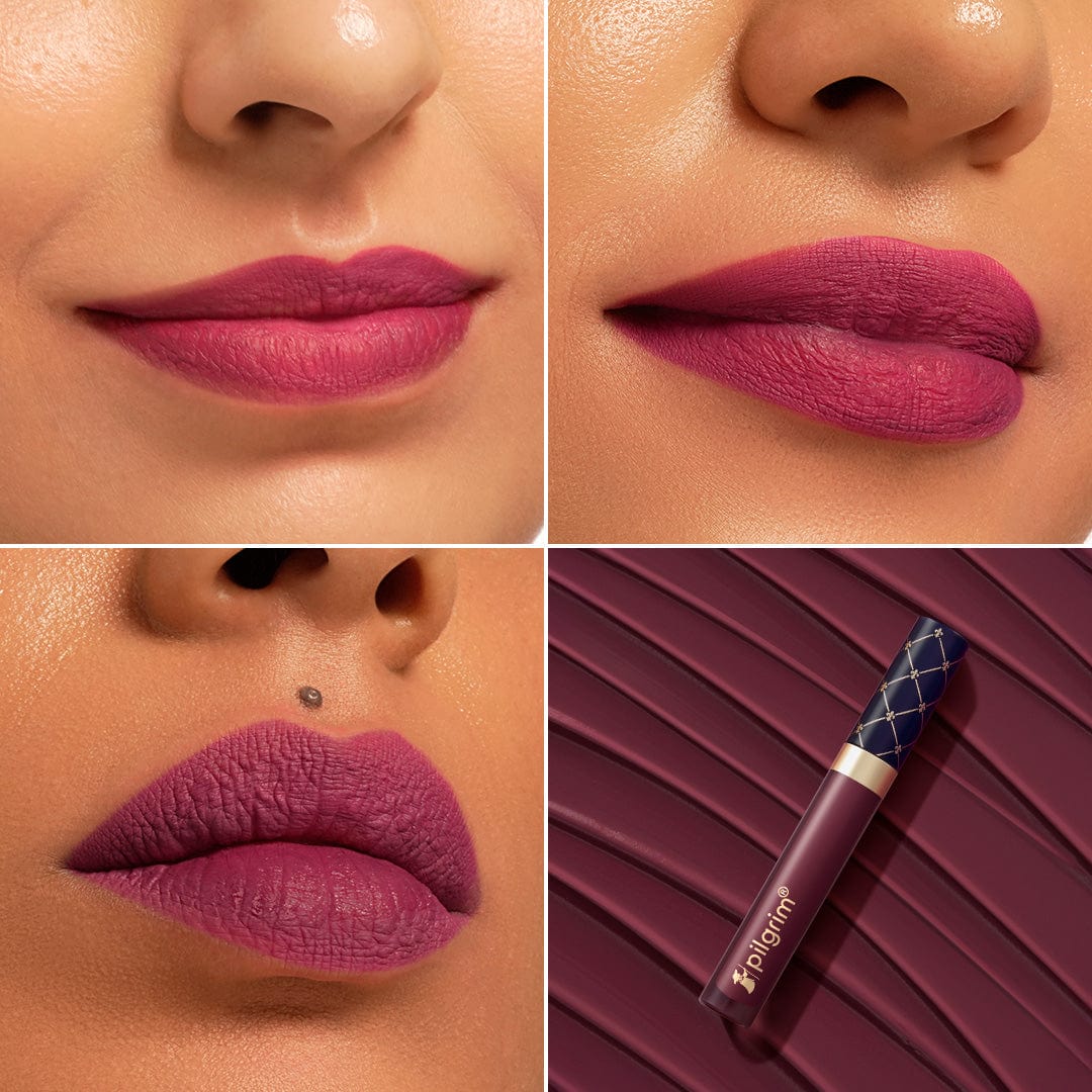 pilgrim the french collection liquid lipstick wine seduction 14   Image 2   Buy from Indicrest