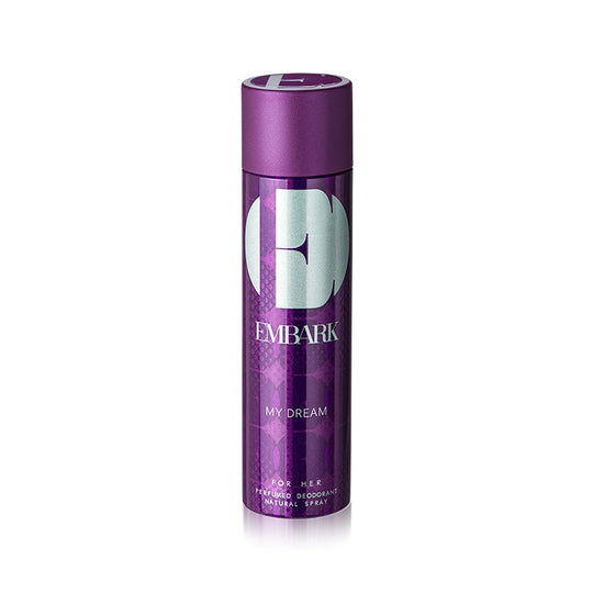 Embark Perfumes My Dream For Her - Perfumed Deodorant FLORAL - ORIENTAL - WOODY, 150 ml