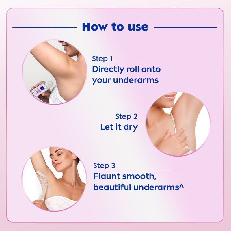 Nivea Bestselling- Smooth Underarms Deo Roll On Combo With Pearl Extracts & 0% Alcohol Buy at Indicrest Image 8
