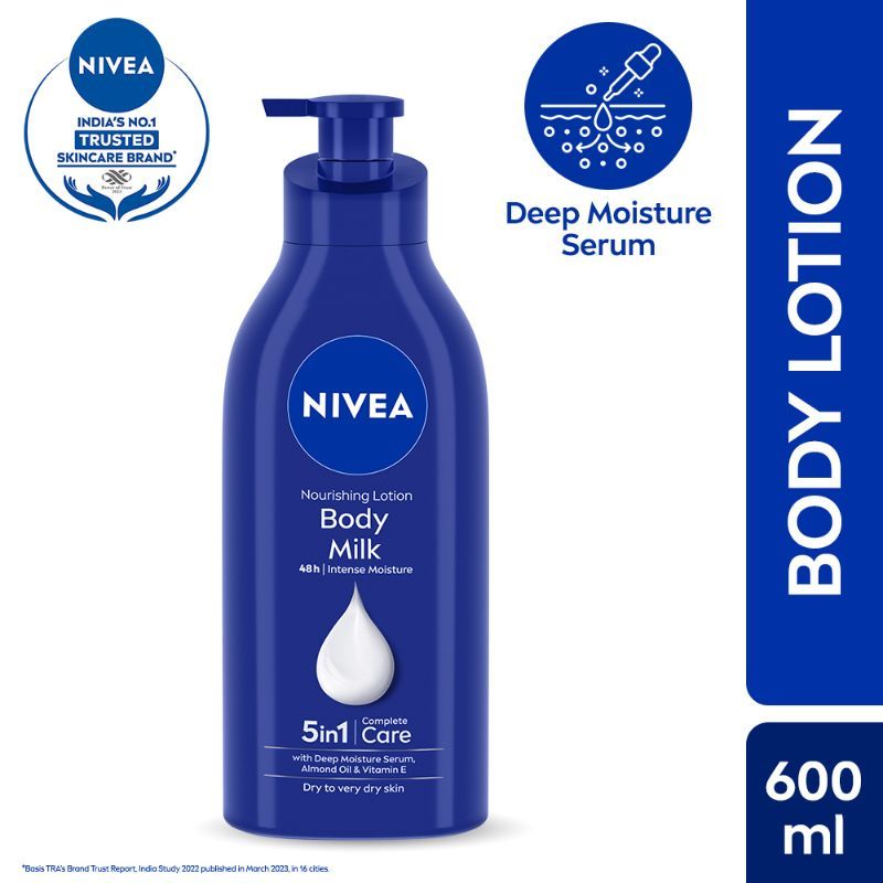 Nivea Bestselling- Moisturizing Face & Body Care Combo, 600ml+300ml Buy at Indicrest Image 3