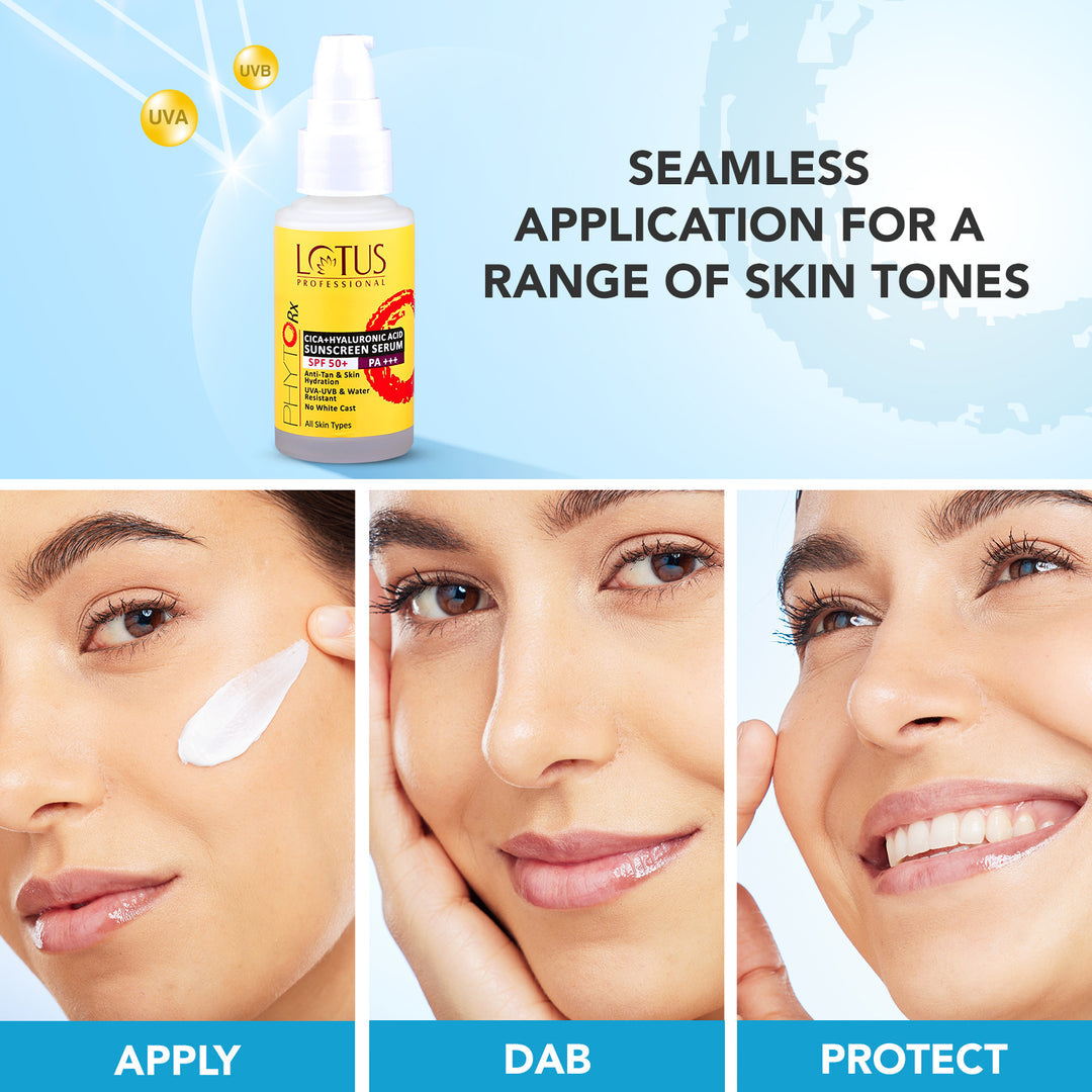 lotus-professional-phytorx-cica-hyaluronic-acid-spf-50-pa-sunscreen-serum-30ml - Image 7 - Buy from Indicrest