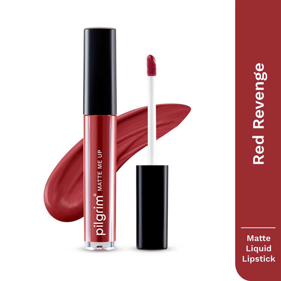 Pilgrim Matte Me Up Liquid Lipstick, Nude Obsessed - 04 - Image 4 - Buy from Indicrest
