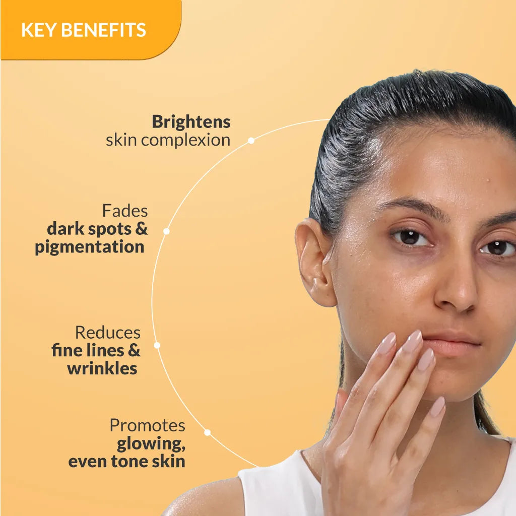 Fixderma 17% Vitamin C Face Serum | Quick Absorbing Serum for Bright & Even Toned Skin, 30g - Image 3 - Buy from Indicrest
