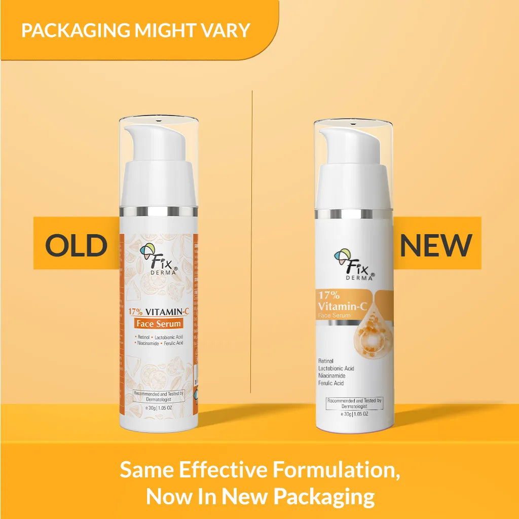 Fixderma 17% Vitamin C Face Serum | Quick Absorbing Serum for Bright & Even Toned Skin, 30g - Image 4 - Buy from Indicrest