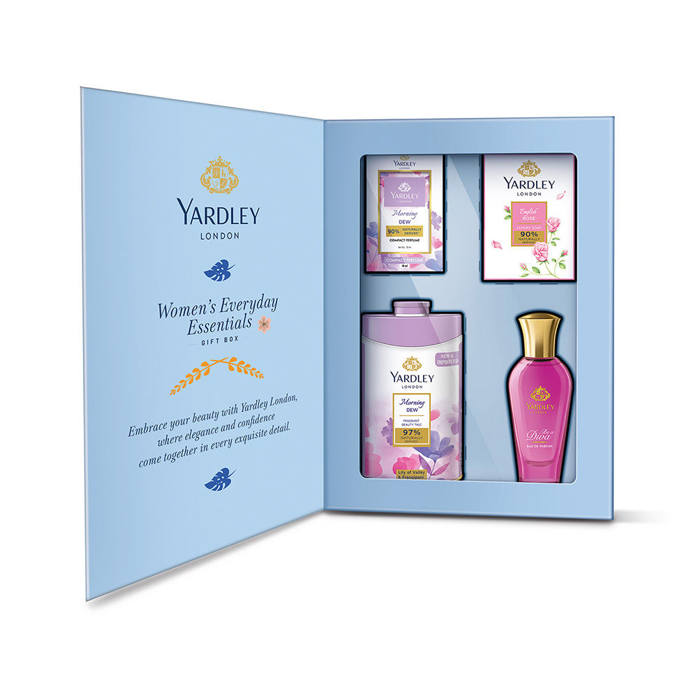 Yardley London Luxury Women's Everyday Essentials Gift Box, 248g Buy at Indicrest