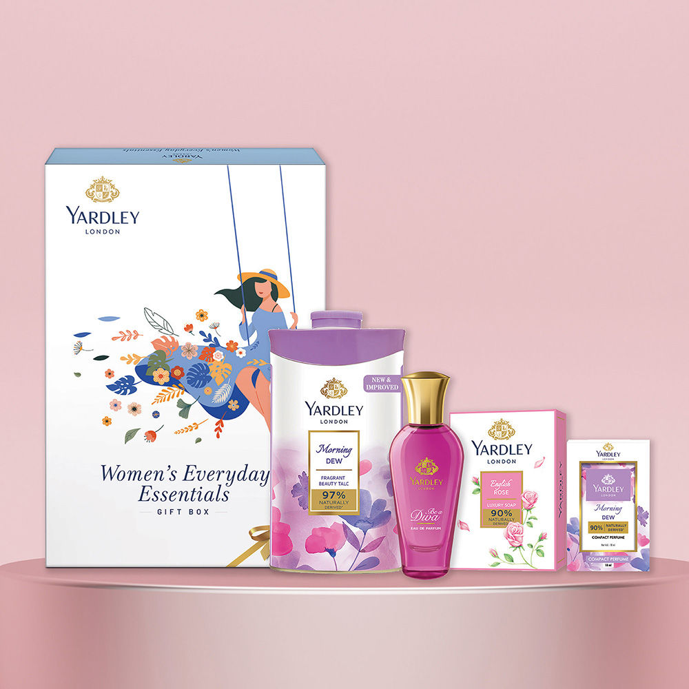 Yardley London Luxury Women's Everyday Essentials Gift Box, 248g Buy at Indicrest Image 6