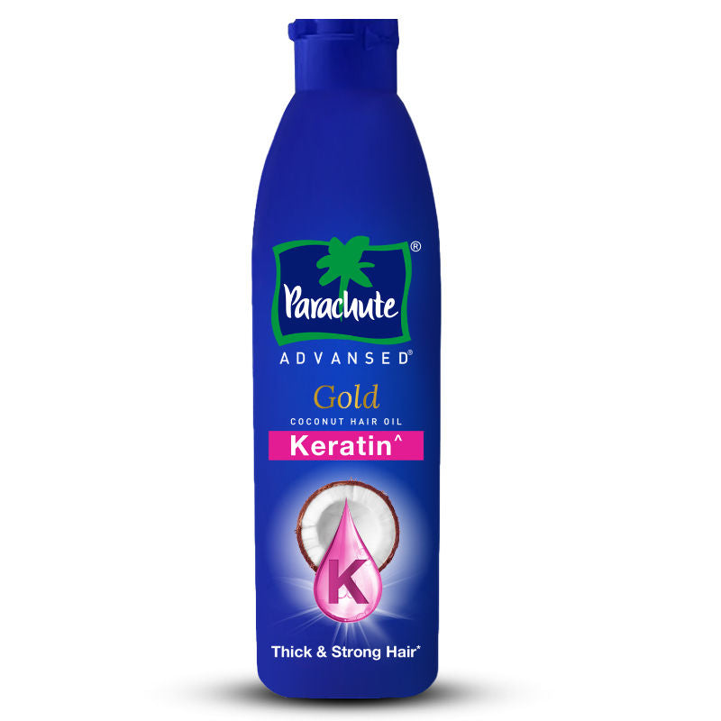 Parachute Advansed Gold Keratin Coconut Hair Oil, 300ml Buy at Indicrest