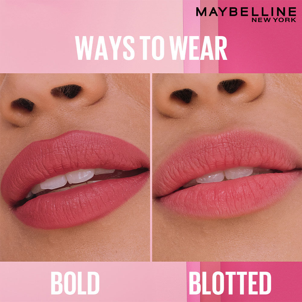 Maybelline Serum Matte Lipstick - 8Hr hydration, One-Swipe Bold Color - 003 Open Late, 4.5g Buy at Indicrest Image 9
