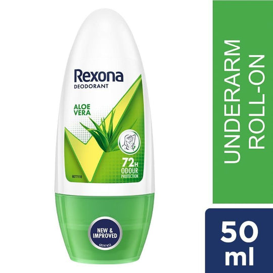 Rexona Aloe Vera Underarm Roll On Deodorant For Women, 50ml Buy at Indicrest