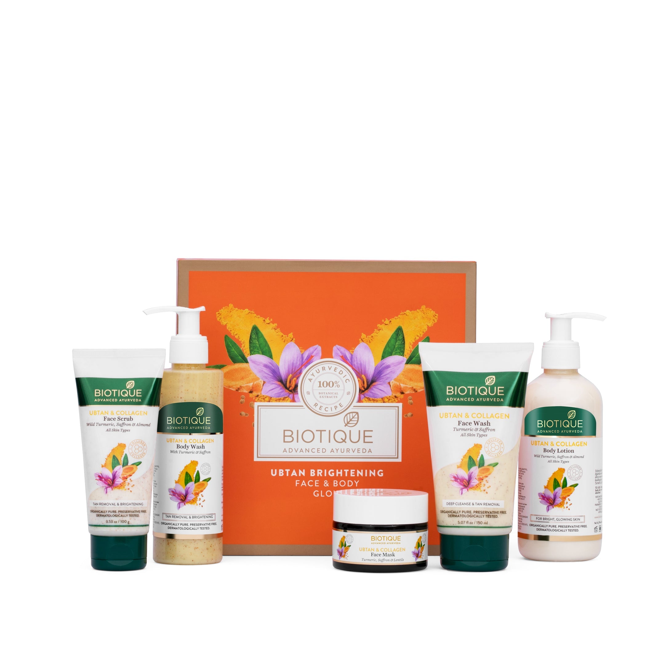 Biotique Ubtan Glowing Skin Essential Gift Kit - Image 2 - Buy from Indicrest