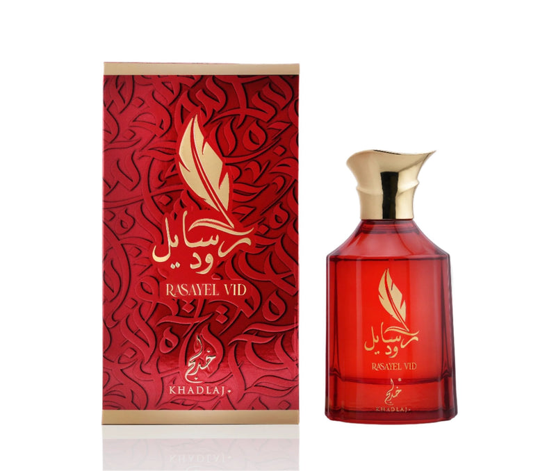 Khadlaj Perfumes RASAYEL VID,  100ml EAU DE PARFUM SPRAY FOR WOMEN - Buy from Indicrest