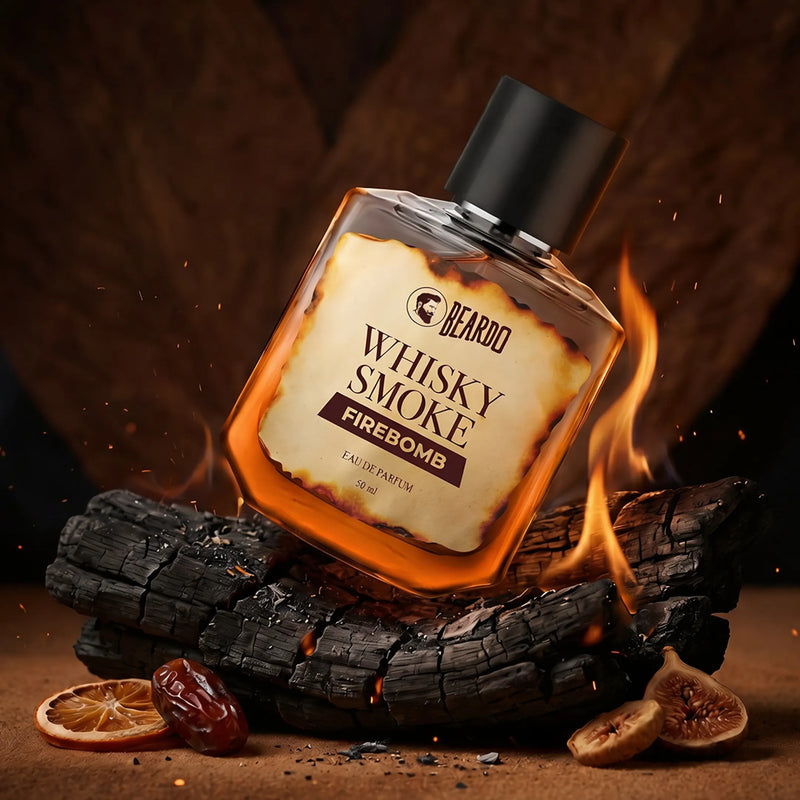 Beardo Whisky Smoke Firebomb EAU DE PARFUM, 50ml - Buy from Indicrest