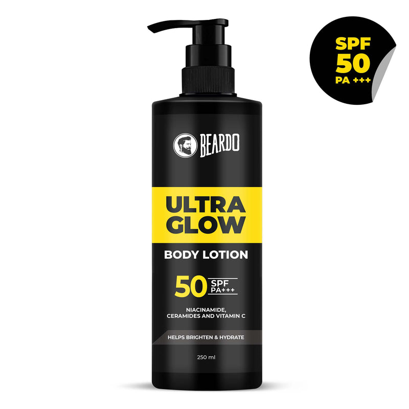 Beardo Ultraglow Body Lotion for Men, 250ml - Buy from Indicrest