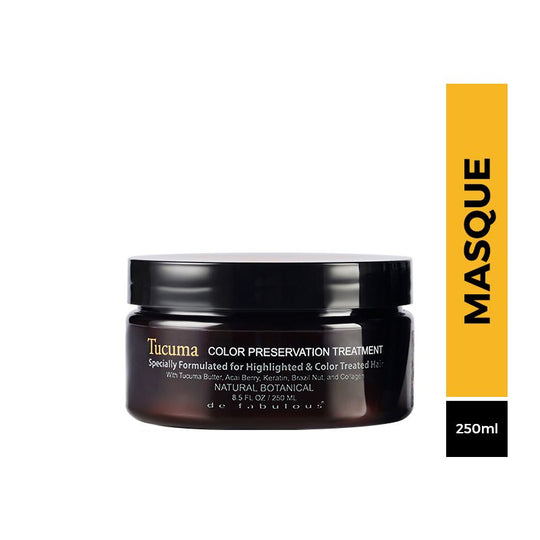 De Fabulous Amazon Series Tucuma Color Preservation Treatment, 250ml - Buy from Indicrest