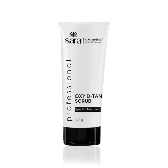 Sara Oxy D-Tan Scrub, Tan-Free Skin and Acne-Prone Skin, Super Soft Face Scrub For All Skin Types, For Women and Men, 175g - Buy from Indicrest