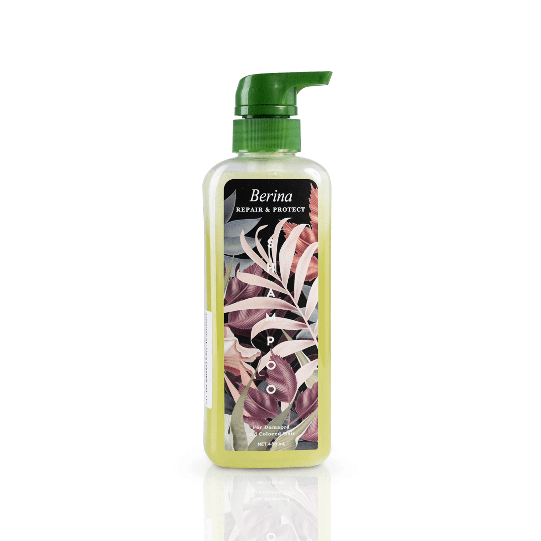 Berina Professional Repair & Protect Shampoo | Repairs, Strengthens & Protects Damaged Hair, 480ml Buy from Indicrest